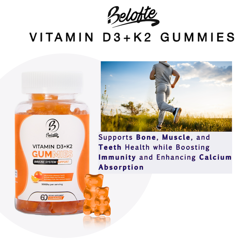 Vitamin D3 + K2 Gummies